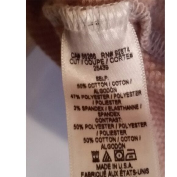 SPLENDID grunge distressed faded washed out top runs S/Xs cowl neck. - Picture 5 of 5